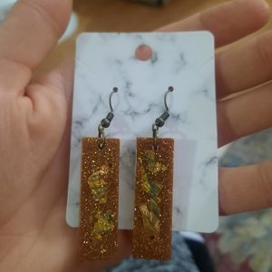 Resin earrings